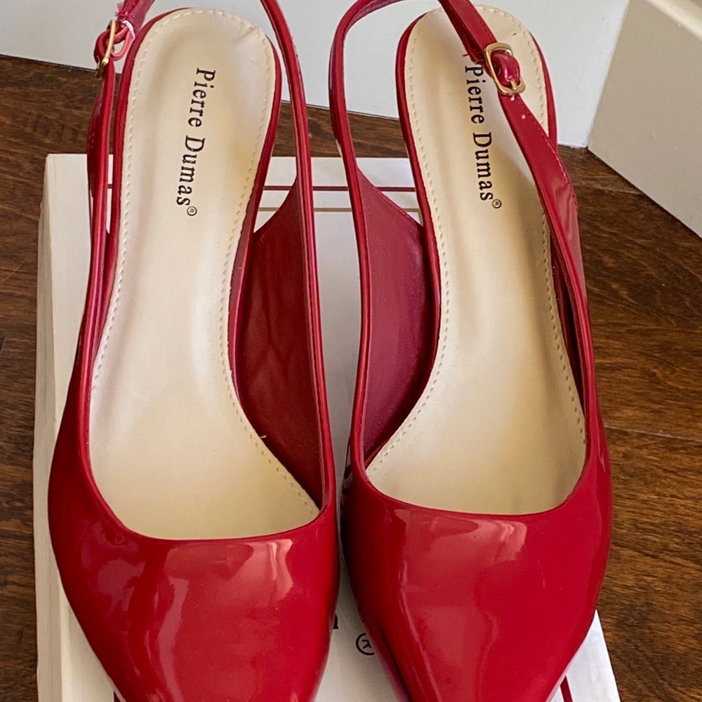 Pierre Dumas Women's Paris-8 Vegan Sling back